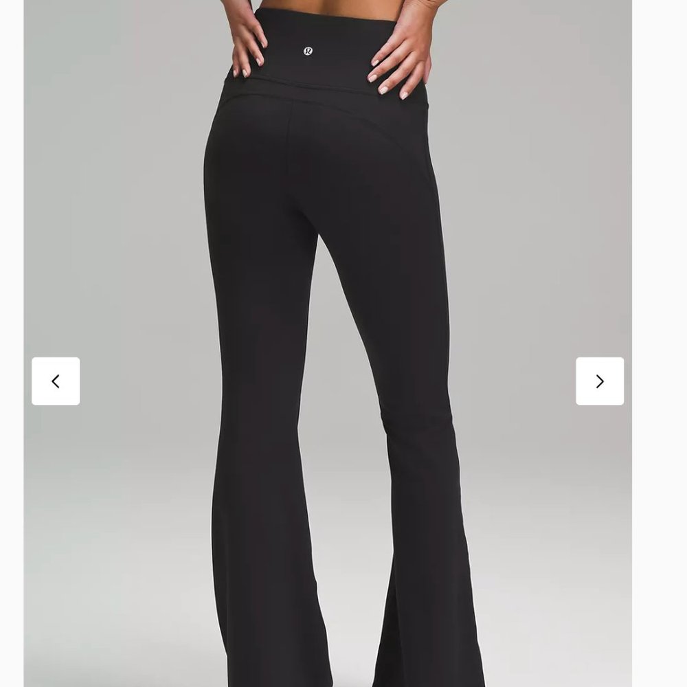 Lululemon Black Yoga Pants Size 4